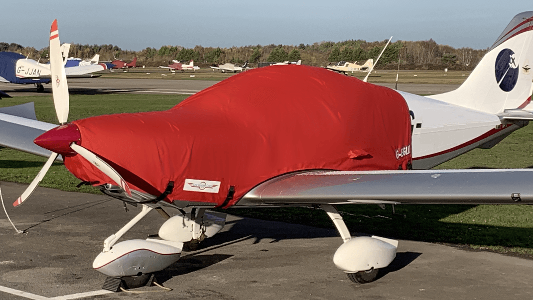 Weatherproof aircraft covers